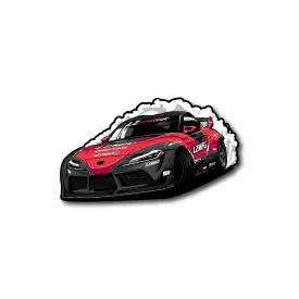 LZ World Tour Supra Sticker